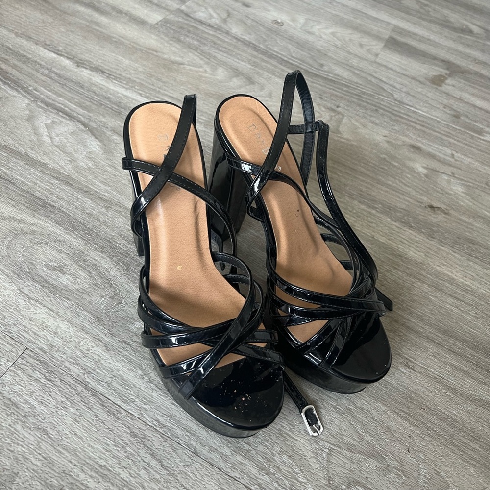 Black high heels